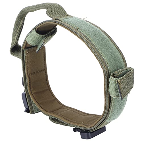 Pet Dog Collar Nylon Training Hunting Traction Collar with Steel Buckle Pet Accessory (Green) von Ozgkee