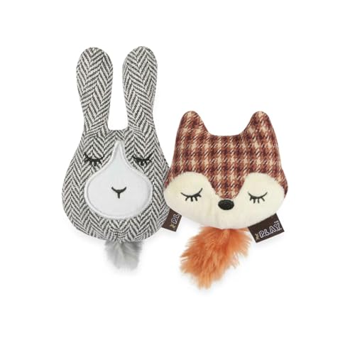 P.L.A.Y Pet Lifestyle and You Feline Frenzy_Woodland_Fox und Kaninchen (2) von P.L.A.Y Pet Lifestyle and You