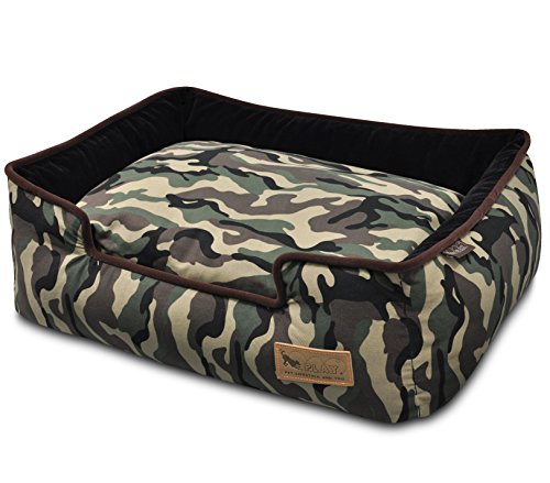 P.L.A.Y. – Pet Lifestyle & You PY3003ASF Lounge Bett Camouflage, S, weiß von P.L.A.Y. – Pet Lifestyle & You