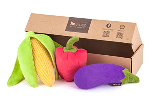 Farm Fresh Toys (B2C) - 1 Set (i.e. 3 pcs) with Gift Box von P.L.A.Y. – Pet Lifestyle & You