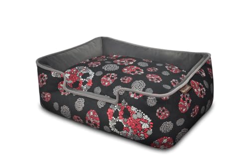 P.L.A.Y. – Pet Lifestyle & You PY3009ALF Lounge Bett Skulls & Roses, L von P.L.A.Y. – Pet Lifestyle & You