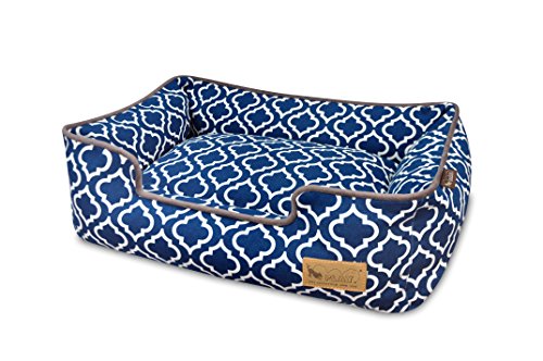 P.L.A.Y. – Pet Lifestyle & You PY3012DLF Lounge Bett Moroccan, L, Navy von P.L.A.Y. – Pet Lifestyle & You