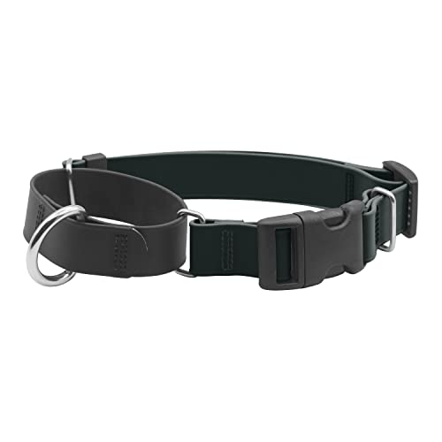 PACKT,Endeavor Wasserdichtes Martingale-Halsband für Hunde – wasserdicht, kein Stinken, hergestellt in den USA,schwarze Martingale-Hundehalsbänder für große Hunde,kein Ziehen Hundehalsband für Hunde von PACKT