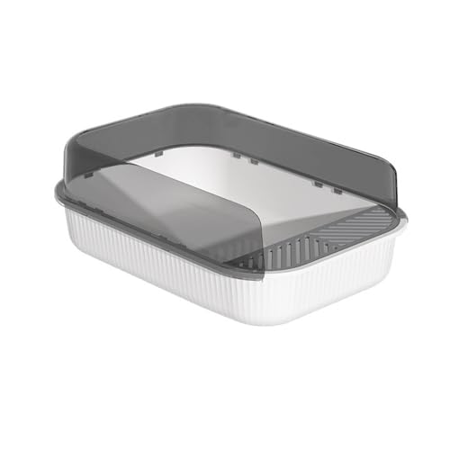 Open Litter Tray with Rim, Easy to Clean with Removable Edges von PADG