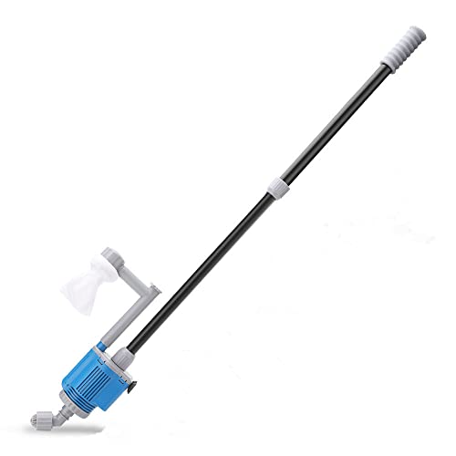 PAIDUOJI Aquarium-Kiesreiniger, Aquarium-Staubsauger, Elektrischer Aquarium-Siphon-Filter-Kit mit verstellbarem Wasserflussregler für Wasserwechsel und Sandwäsche (EB-026) von PAIDUOJI