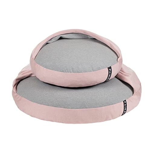 PAIKKA Recovery Burrow Dog Bed pink 60cm von PAIKKA