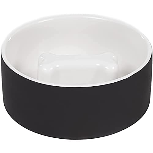 PAIKKA Slow Feed Bowl Black L von PAIKKA