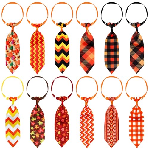 PALANK 2 Pcs Hundehalsbänder - Halloween Hundehalsband | Weiche Halloween-Katze-Hunde-Fliegen-Krawatten, Halloween-Hunde-Fliege-Halsband für kleine und mittelgroße Haustiere von PALANK