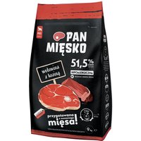 Pan Mięsko Medium Rind mit Ziegenfleisch - 9 kg von PAN MIĘSKO