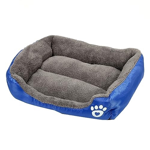 Haustierbett für Hunde und Welpen, pelziges Kissen, Sofa für kleine bis Haustiere, kreatives Haustierbett von PANHDK