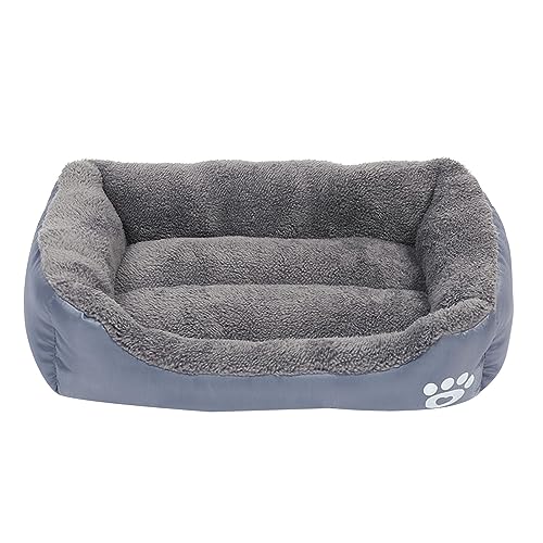 Haustierbett für Hunde und Welpen, pelziges Kissen, Sofa für kleine bis Haustiere, kreatives Haustierbett von PANHDK