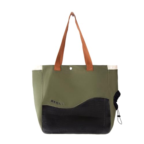 Tragetasche, atmungsaktive Outdoor-Tragetasche, Schultertasche für kleine Katzen, tragbare Reise, faltbare Tragetasche, Haustierbedarf von PANHDK