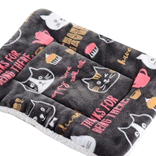 PAPABA Winter warm Hund Hund welpen Katze Bett Kissen Matte weiche Koralle Fleece Kennel Katze L. von PAPABA