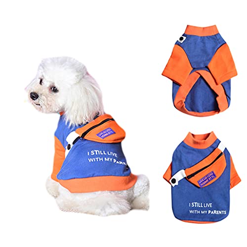 PAPIEEED Winter Haustier Hund Kleidung Warm Hund Pullover Weich Hund Pullover Mantel mit Abnehmbare Tasche von PAPIEEED