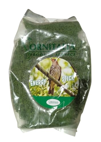 Ornitalia Energy Stick - Ideales Futter für alle Papageien und insekten- und fruchtfressenden Vögel, frugivore Vögel, Proteingehalt, gesunde Aufzucht, hochverdaulich, Nährstoffe, Gesundheit, Vitalität von PARROTPLANET.PL