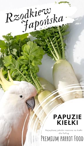 Premium Parrot Food | Daikon Japanischer Rettich | Sprossensamen | Für Papageien 50G von PARROTPLANET.PL