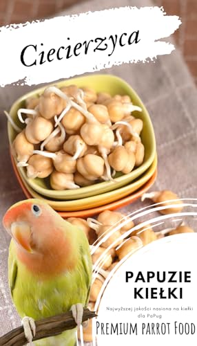 Premium Parrot Food - Kichererbsen-Sprossen-Samen - Für Papageien 50G von PARROTPLANET.PL