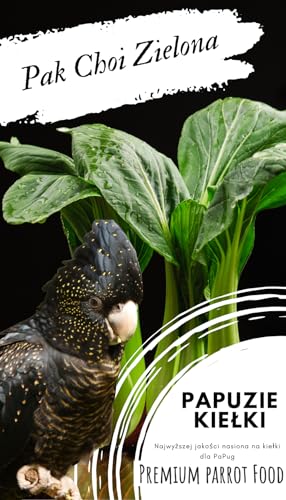 Premium Parrot Food - Sprossensamen - Für Papageien (50 g, Pak Choi Grün) von PARROTPLANET.PL