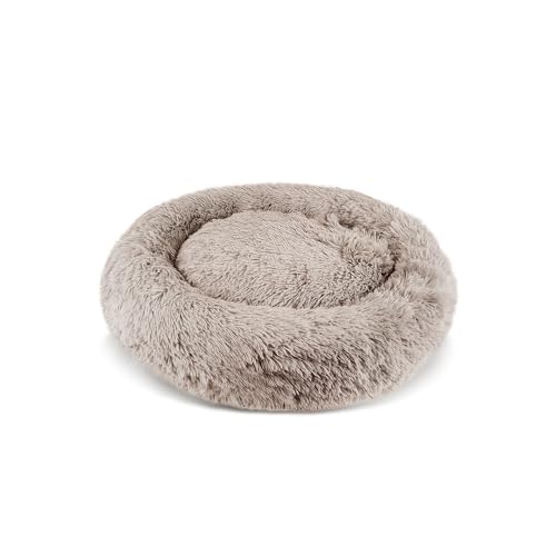 PATAM Hundebett aus Plüsch für Hunde und Katzen, Abnehmbarer Bezug, rutschfest, maschinenwaschbar – Alaska Seil, Medium 61 cm von PATAM