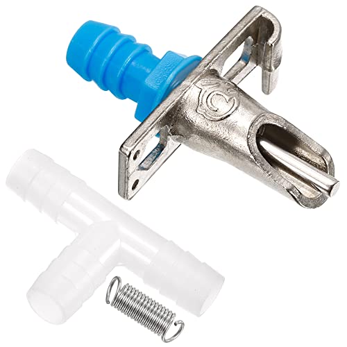 PATIKIL 35x13.5mm Kaninchen Wasserträger 5Set Automatik Tränke für Klein Tier Blau von PATIKIL