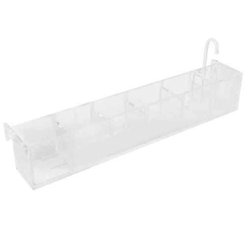 PATKAW Kasten Filter Für Fischbecken Tropfbox Für Aquarien Eingewöhnungsbox Filterbox Für Aquarien Reinigungs-tropfbox Filterwerkzeug Für Aquarien -bodenfilter Acryl Büro Hängend von PATKAW