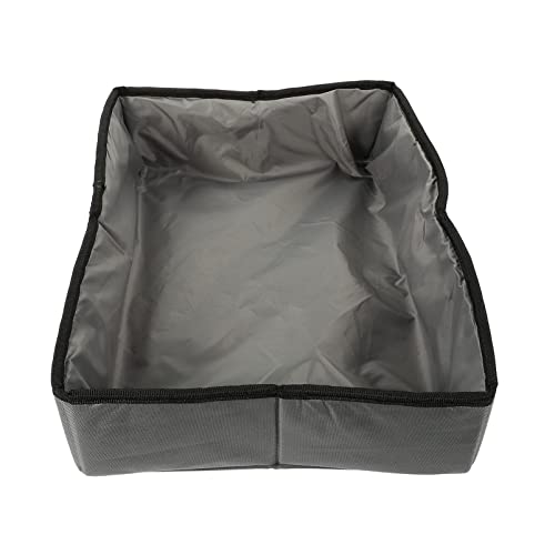 PATKAW Katze Faltbare Katzenratschachtel 1 PC- Reise- Katzentoilette Tragbarer Katzentoilette Katzen- Reiseträger Mit Müllbox Wasserdichter Müllschachtel Katzenstreumatte von PATKAW