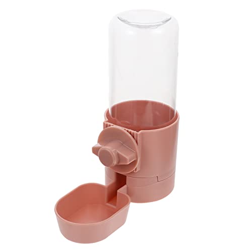 PATKAW Foldable Water Bottle H?ngender Wassereinzug Wasserzufuhr Haustierk?fig H? Wasserspender Automatischer Wasserspender für Bunny Chinchilla Igele Ferret Hamster Rosa Collapsible Water Bottle von PATKAW