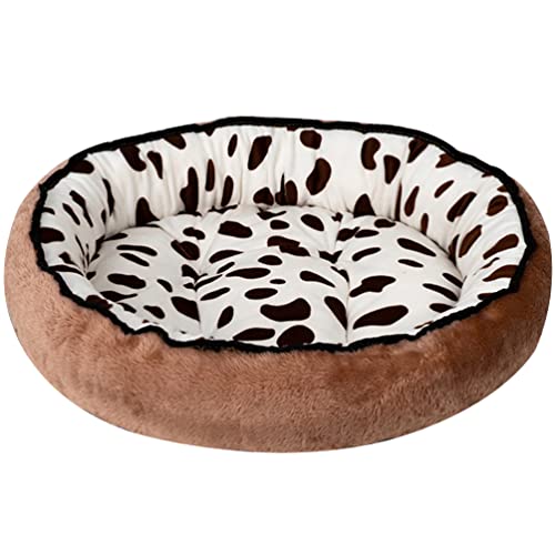 PATKAW Katzenhausbett Cama para Gatos Kätzchen Schläft Schlafunterlage Für Welpen Hundenest Beruhigendes Hundebett Hund Winterunterlage Plüsch Katzenbett Warmer Hund Tuch So Weich Krapfen von PATKAW