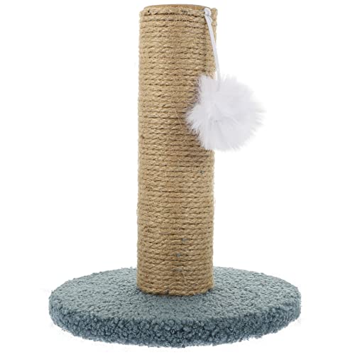 PATKAW Katzenkratzbaum Vertikaler Sisal-Katzenkratzer Kätzchen Kletterbaum Möbelschutz Mit Hängendem Ball Katze Interaktives Spielzeug Für Hauskatzen Kleine Katze B von PATKAW