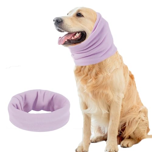 PATTEPOINT Hund Leise Ohrenschützer für Gehörschutz, Beruhigende Hundeohrenschützer für Katzen Hunde, Hunde-Kapuzenpullover für Lärmschutz, weicher warmer Ohrenschützer für Hundepflege, Baden von PATTEPOINT