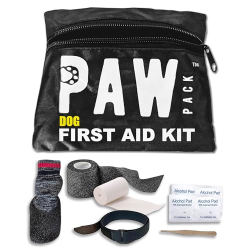 Paw Pack: Entworfen aus der Notwendigkeit, Pfoten wie EIN Profi zu retten, hergestellt für abenteuerlustige Hundeeltern, die ultraleichte, langlebige pfotenspezifische Erste Hilfe benötigen. von PAW PACK