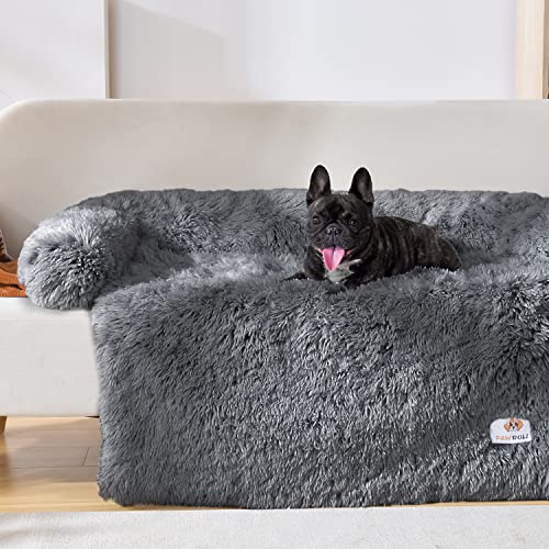 PAW ROLL Beruhigendes Hundesofa (klein, dunkelgrau) von PAW ROLL