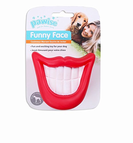 PAWISE Funny Face Spielzeug in Form eines Lächelns, 9 cm von PAWISE