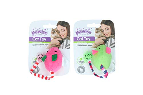 PAWISE Plush Mice Toy von PAWISE