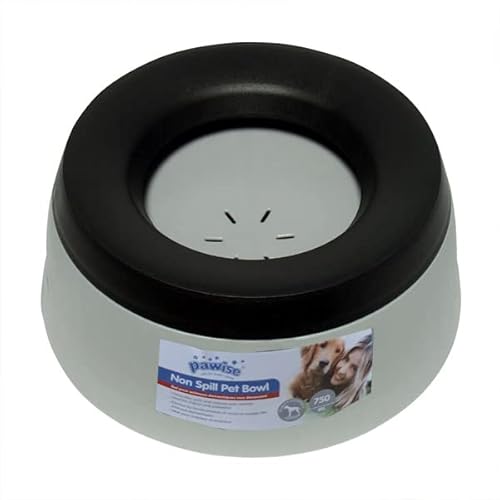 Pawise Non Spill Anti-Ausgießschale Hund Wasserbehälter 750 Ml von PAWISE