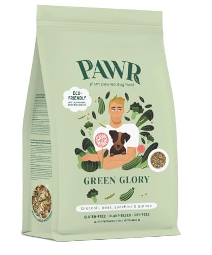 Pawr Plantaardig hondenvoer Glory Broccoli / Erwten / Courgette / Quinoa-750 GR von PAWR