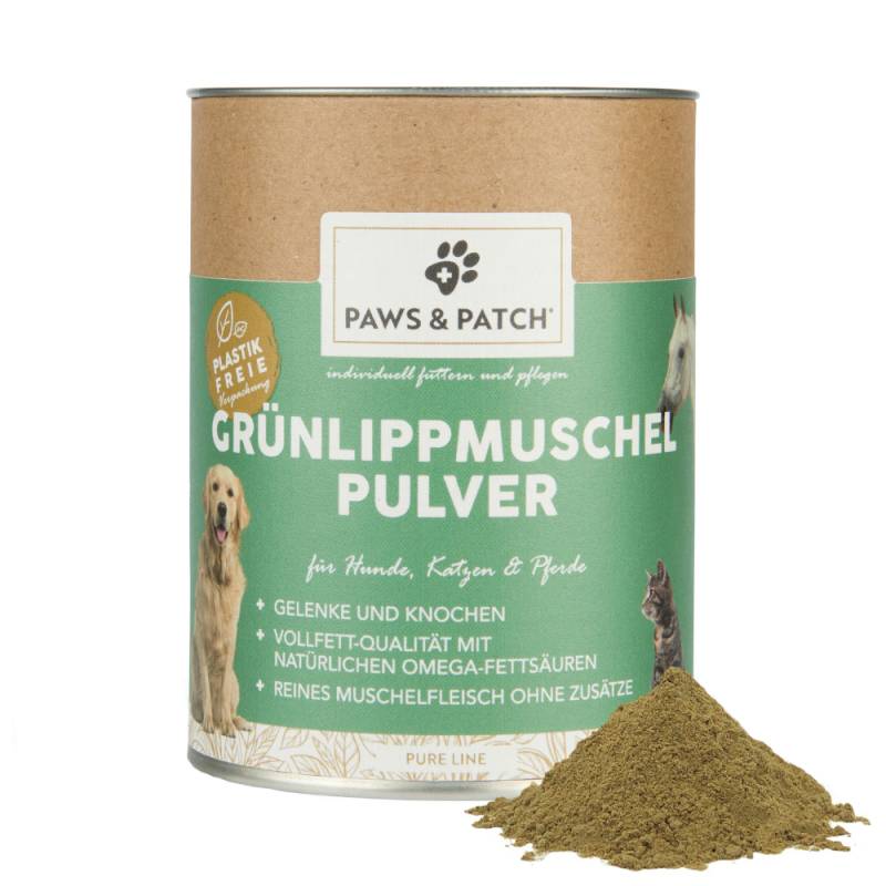 PAWS & PATCH Grünlippmuschelpulver - Sparpaket: 2 x 150 g von PAWS & PATCH