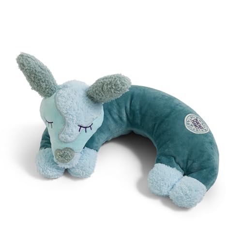 Luxus Hundespielzeug Bester Freund der Fellnase Plüschtier Sleepy Peaches Green Dreams beruhigend zum Kuscheln für alle Rassen, 37 cm äußere Länge von PEACHES’ PLANET Footprints of Love