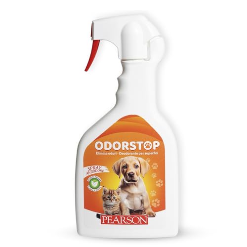 PEARSON | Odorstop beseitigt schlechte Gerüche von Hunden und Katzen, geruchshemmend für Haustiere und Oberflächen, 700 ml, beseitigt Geruch von Hunden und Katzen von PEARSON