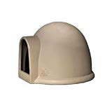 PEBSHOP Bruchsichere Hundehütte Igloo (mittelgroß: 65 x 50 cm). von PEBSHOP