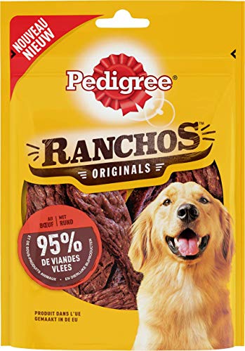 Mars PEDIGREE Ranchos Belohnungen Riches en Boeuf Pour Chien, 7 Beutel à 70 g Friandises von PEDIGREE