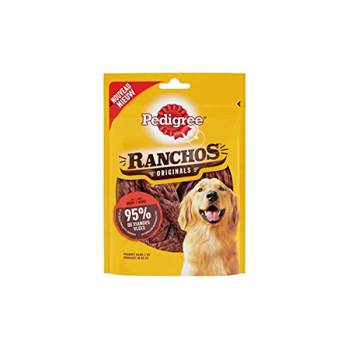 Mars PEDIGREE Ranchos Belohnungen Riches en Boeuf Pour Chien, 7 Beutel à 70 g Friandises von PEDIGREE