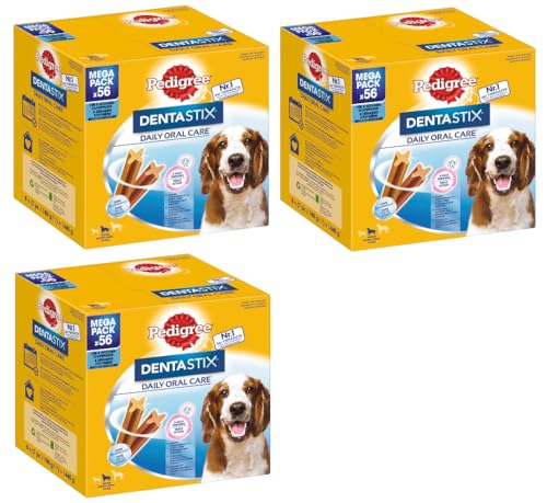 PEDIGREE DENTASTIX Daily Oral Care Multipack 10-25kg (168 Stück, Zahnpflege) von PEDIGREE