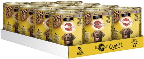 Pedigree Hundedosenfutter - Verschiedene Geschmacksrichtungen 12x800g (12x800g, Kaninchen und Karotten) von PEDIGREE