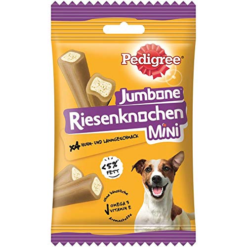 PEDIGREE Riesenknochen Mini mit Huhn | 1 x 160g Hundesnack von PEDIGREE