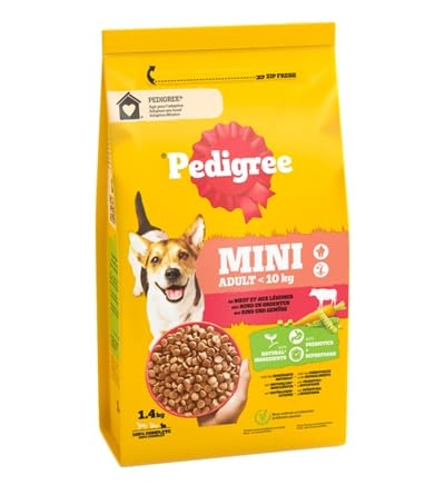 PEDIGREE® Beutel Adult <10kg mit Rind und Gemüse 1 x 1,4kg von PEDIGREE