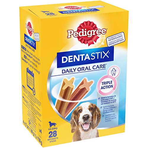 Pedigree Dentastix - Hygiène Bucco Dentaire - Moyen Chien - 28 Bâtonnets von PEDIGREE