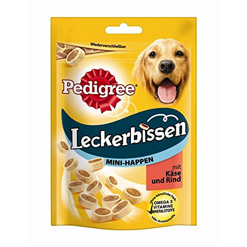 Pedigree Leckerbissen Mini-Happen 6x 140g Hundesnack Großpack von PEDIGREE