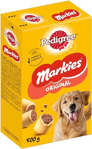 Pedigree Markies Original – Knuspriger Hundekeks mit Mini-Markknochen – 12 x 500g von PEDIGREE