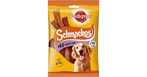 Pedigree Schmackos Multi Mix 4X 144g (mit je 20 Stück) von PEDIGREE